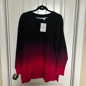 NWT Lularoe Hannah Sweatshirt Sz L